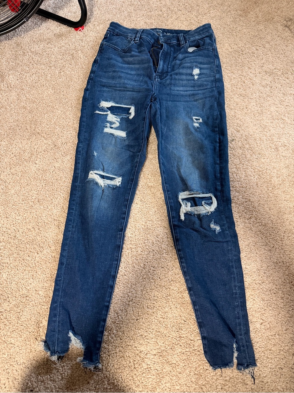 American eagle curvy high rise jeggings